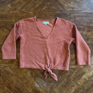 Madewell Rust Crop Top